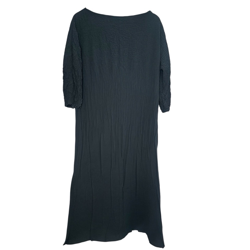 Babette Crinkled midi Dress Sz small lagenlook